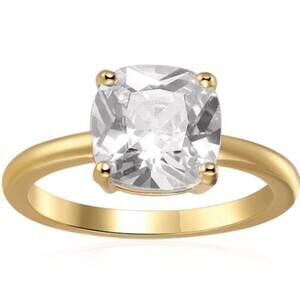NEW STARLETTE women's bianca ring in gold